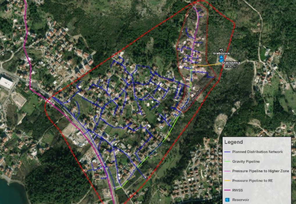 Tivat Water Supply Infrastructure